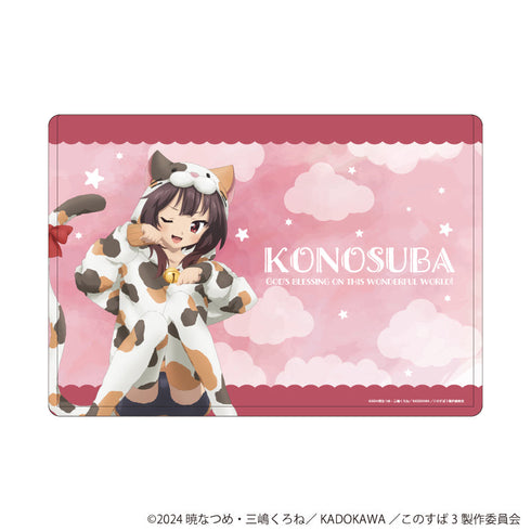 『この素晴らしい世界に祝福を!3』キャラクリアケース03/めぐみん アニマルパジャマver.(描き下ろしイラスト)