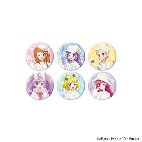 『アイカツ!×プリパラ THE MOVIE -出会いのキセキ!-』缶バッジ02/コンプリートセット(全6種)(描き下ろしイラスト)