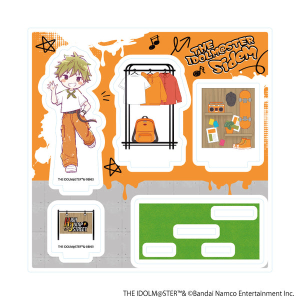 The Idolmaster SideM Acrylic Stand Plate 01/Hayato Akiyama (Graph Art Illustration)