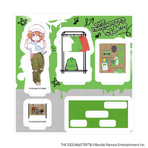 The Idolmaster SideM Acrylic Stand Plate 04/Haruna Wakasato (Graph Art Illustration)