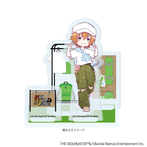 The Idolmaster SideM Acrylic Stand Plate 04/Haruna Wakasato (Graph Art Illustration)