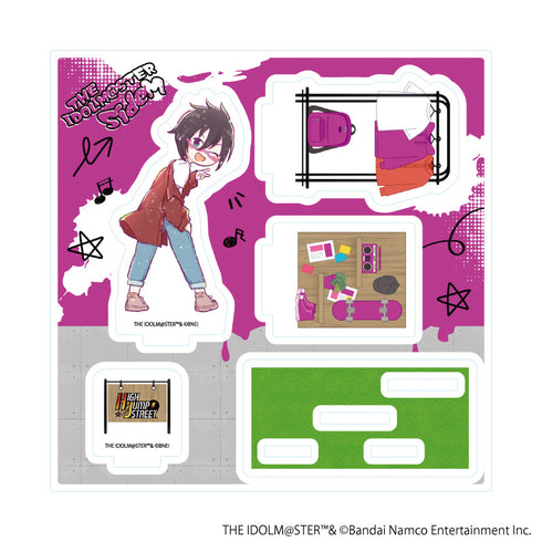 The iDOLM@STER SideM Acrylic Stand Plate 05/Shiki Iseya (Graph Art Illustration)