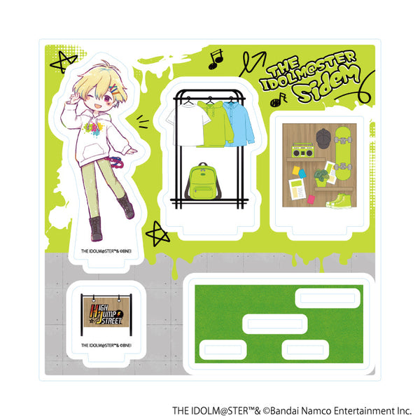 The Idolmaster SideM Acrylic Stand Plate 09/Hanazono Momohito (Graph Art Illustration)