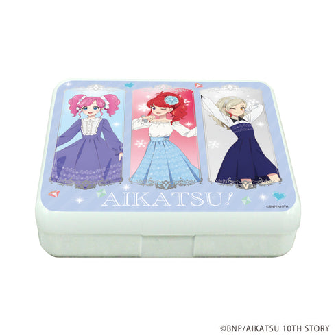 『アイカツ!』小物ケース04/珠璃&凛&まどか 雪柄コーデver.(描き下ろしイラスト)