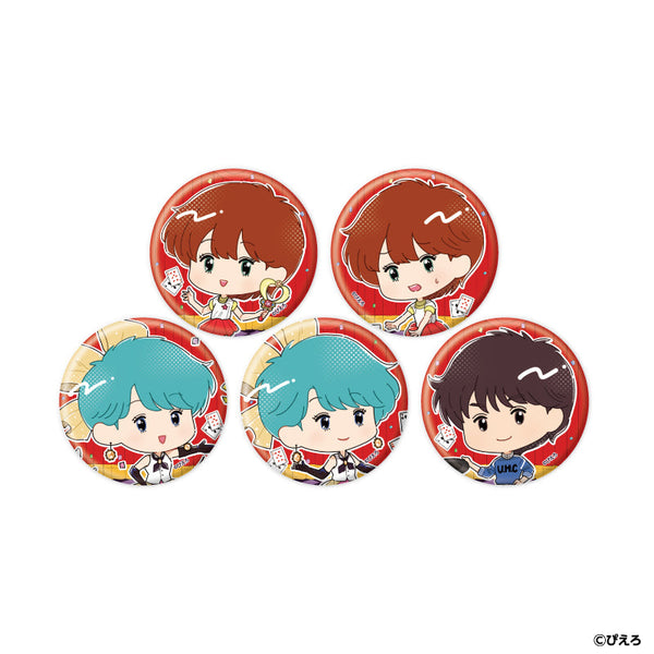 『魔法のスターマジカルエミ』缶バッジ04/コンプリートセット(全5種)(Candy artイラスト)