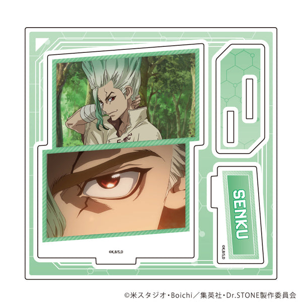 『Dr.STONE』Acrylic Stand Plate 08/Senku Ishigami (Scene Illustration)