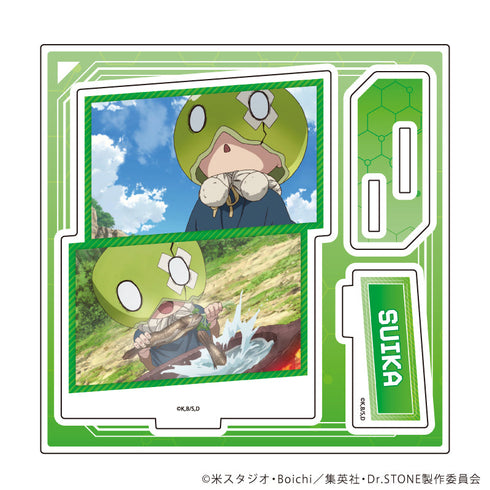 Dr.STONE Acrylic Stand Plate 13/Watermelon (Scene Illustration)