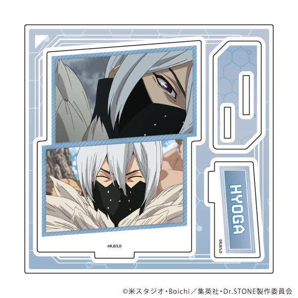 Dr.STONE Acrylic Stand Plate 15/Hyougetsu (Scene Illustration)