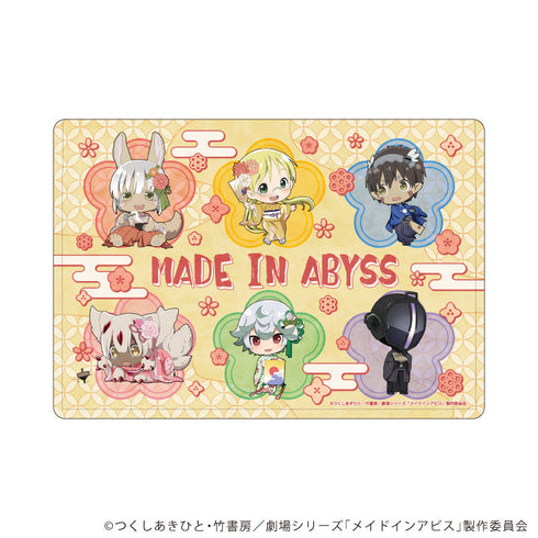 『メイドインアビス』キャラクリアケース02/集合デザイン(ミニキャライラスト)