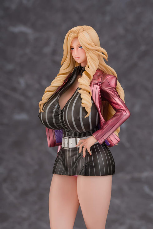 『Gyaru CEO and Harem Office』Aki Nishikiori (Red Suit Ver.) Clean Version