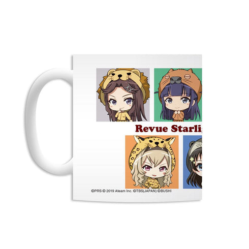 『少女☆歌劇 レヴュースタァライト -Re LIVE-』東武動物公園コラボ 聖翔音楽学園 ちびキャラ マグカップ【202601再販】