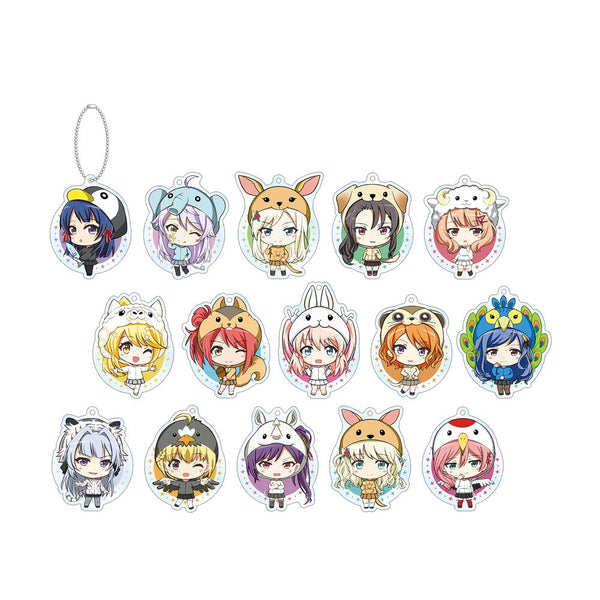 『少女☆歌劇 レヴュースタァライト -Re LIVE-』東武動物公園コラボ トレーディング ちびキャラ アクリルキーホルダー Ver.B(単位/BOX)【202601再販】