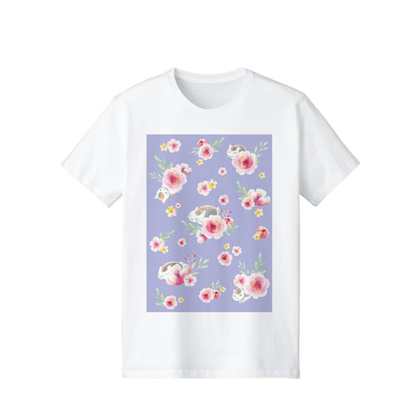 『夏目友人帳』ニャンコ先生 Ani-Art Tシャツ ムラサキレディース【202602再販】
