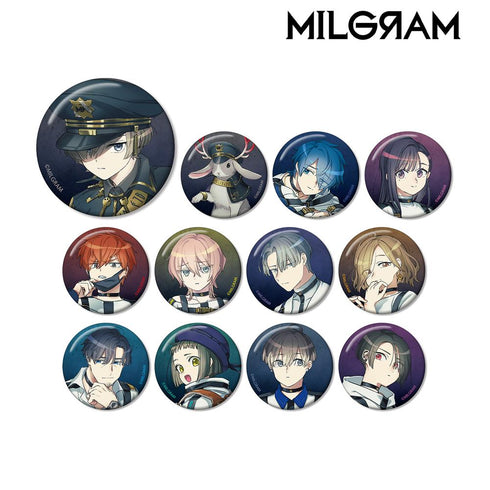 『MILGRAM -ミルグラム-』トレーディング缶バッジ(単位/BOX)【202601再販】
