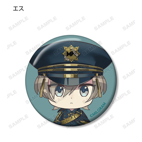 『MILGRAM -ミルグラム-』トレーディング ちびキャラ 缶バッジ(単位/BOX)【202601再販】