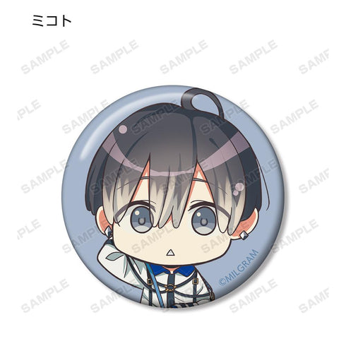 『MILGRAM -ミルグラム-』トレーディング ちびキャラ 缶バッジ(単位/BOX)【202601再販】