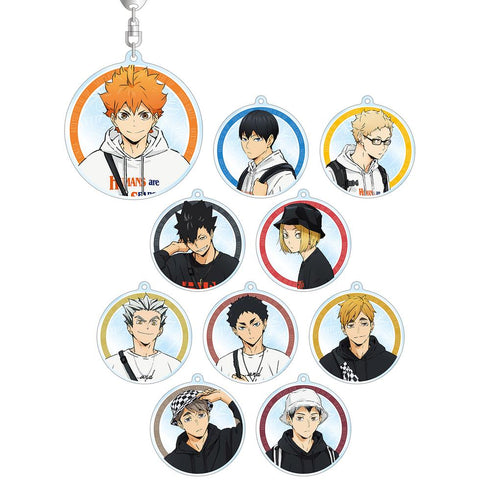 『ハイキュー!! TO THE TOP × 東武動物公園』描き下ろしイラスト レジャーver. トレーディングアクリルキーホルダー(単位/BOX)【202506再販】