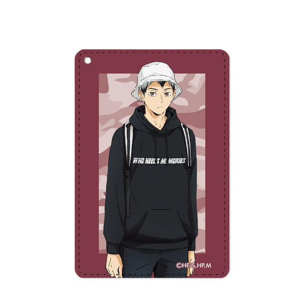 『ハイキュー!! TO THE TOP × 東武動物公園』描き下ろしイラスト 北信介 レジャーver. 1ポケットパスケース【202506再販】