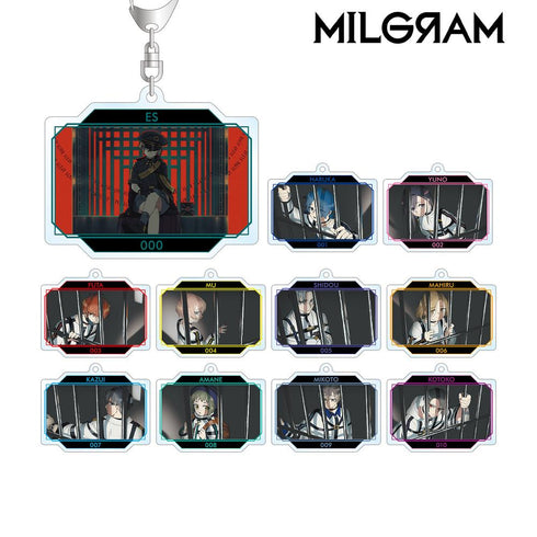 『MILGRAM -ミルグラム-』トレーディング MV アクリルキーホルダー 『アンダーカバー』(単位/BOX)【202601再販】