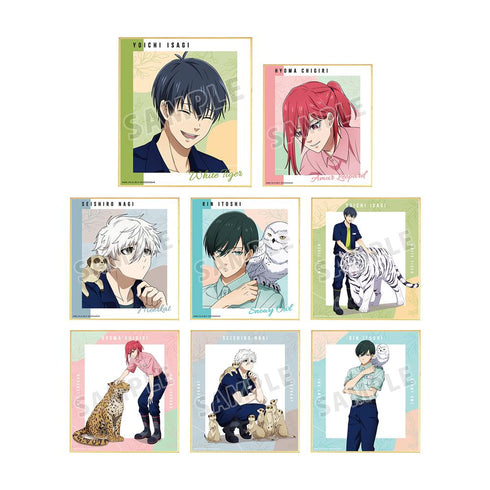 『ブルーロック』東武動物公園コラボ 描き下ろしイラスト 飼育係ver. トレーディングミニ色紙(単位/BOX)【202601再販】