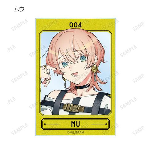 『MILGRAM -ミルグラム-』トレーディングアクリルカード vol.2(単位/BOX)【202601再販】