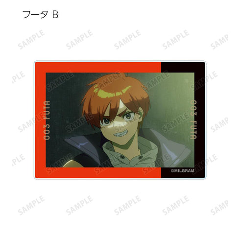 『MILGRAM -ミルグラム-』トレーディング MV アクリルカード フータ『バックドラフト』(単位/BOX)【202601再販】