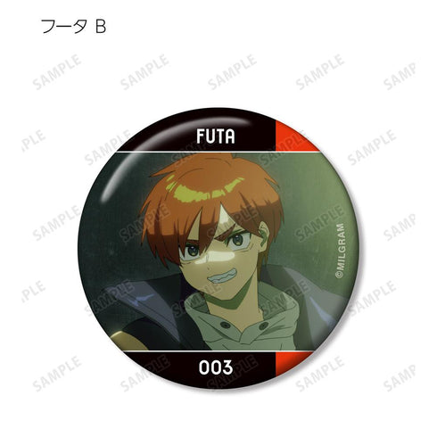 『MILGRAM -ミルグラム-』トレーディング MV 缶バッジ フータ『バックドラフト』(単位/BOX)【202601再販】