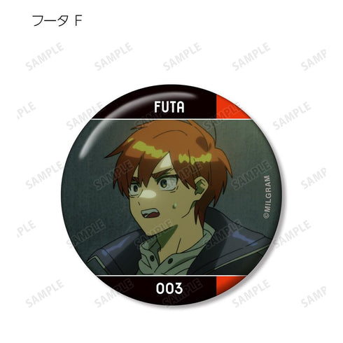 『MILGRAM -ミルグラム-』トレーディング MV 缶バッジ フータ『バックドラフト』(単位/BOX)【202601再販】