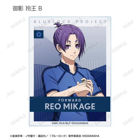 『ブルーロック』描き下ろしイラスト 試合前の準備中ver. トレーディングアクリルカード(単位/BOX)【202601再販】