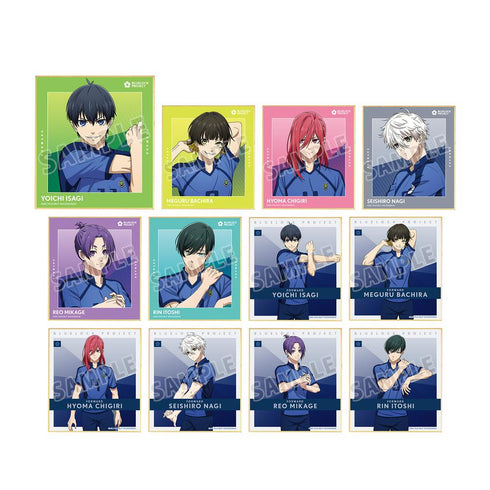 『ブルーロック』描き下ろしイラスト 試合前の準備中ver. トレーディングミニ色紙(単位/BOX)【202601再販】