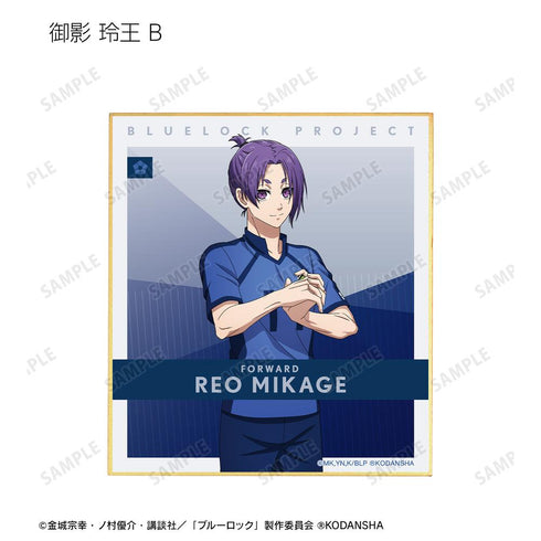 『ブルーロック』描き下ろしイラスト 試合前の準備中ver. トレーディングミニ色紙(単位/BOX)【202601再販】