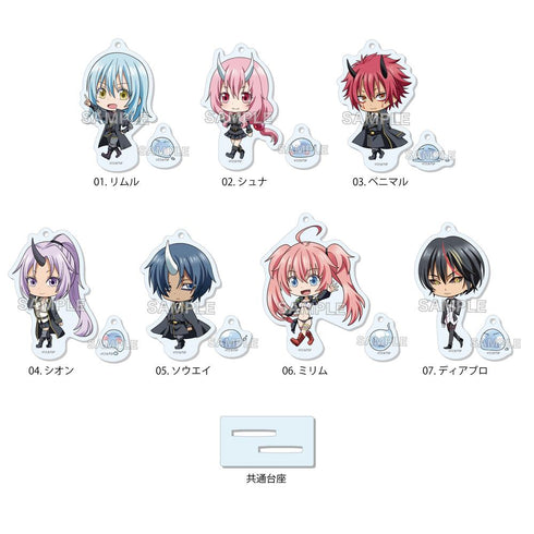 『転生したらスライムだった件』おさコレ まるっとスタンドキーホルダー /01 第1弾(全7種)【BOX】【202510再販】