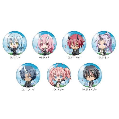 『転生したらスライムだった件』おさコレ メタリック缶バッジ /01 第1弾(全7種)【BOX】【202510再販】