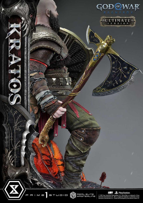 『ゴッド・オブ・ウォー ラグナロク』リアルエリートマスターライン クレイトス アルティメット版