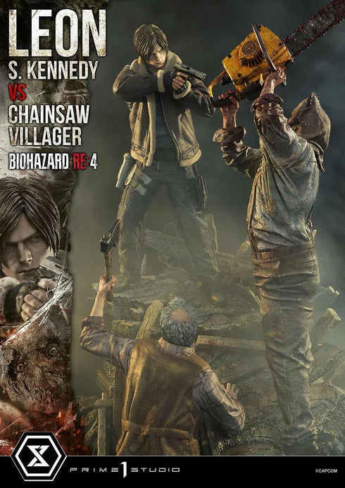 『バイオハザード RE:4』アルティメットプレミアムマスターライン レオン・S・ケネディ VS チェーンソー男