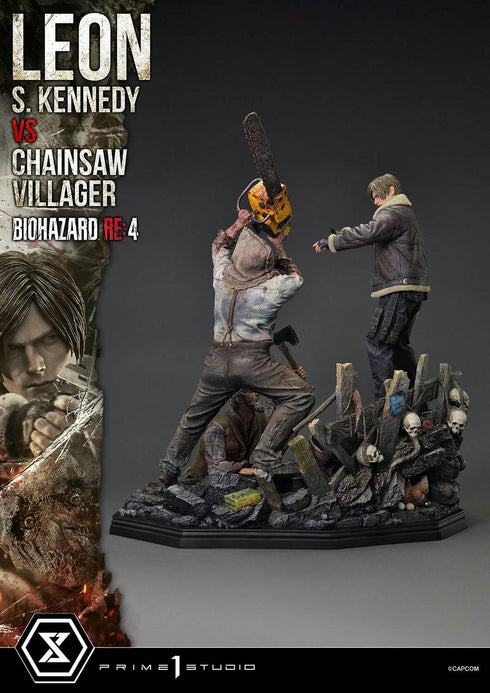 『バイオハザード RE:4』アルティメットプレミアムマスターライン レオン・S・ケネディ VS チェーンソー男