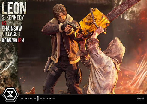 『バイオハザード RE:4』アルティメットプレミアムマスターライン レオン・S・ケネディ VS チェーンソー男