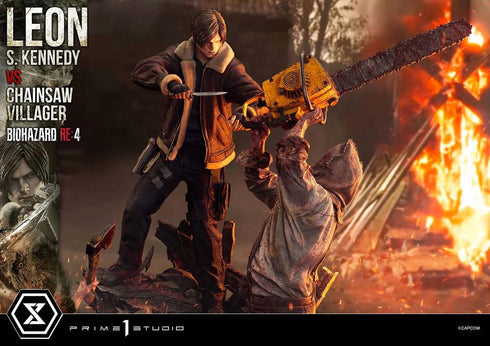 『バイオハザード RE:4』アルティメットプレミアムマスターライン レオン・S・ケネディ VS チェーンソー男