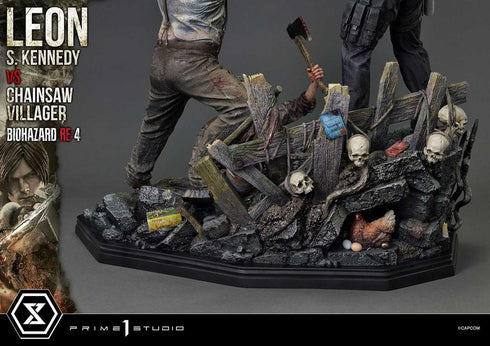 『バイオハザード RE:4』アルティメットプレミアムマスターライン レオン・S・ケネディ VS チェーンソー男