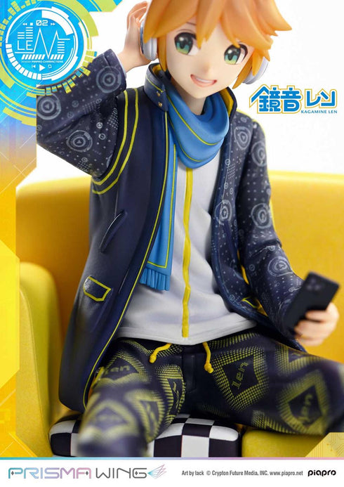 『ピアプロキャラクターズ 鏡音レン』PRISMA WING Art by lack 1/7スケール 完成品フィギュア