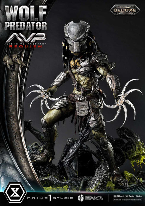 『エイリアンズVS.プレデター』リアルエリートマスターライン ウルフプレデター DX版