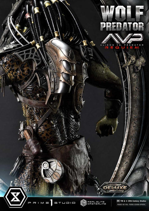 『エイリアンズVS.プレデター』リアルエリートマスターライン ウルフプレデター DX版