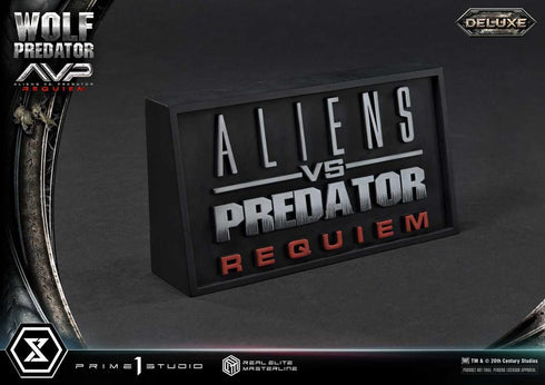 『エイリアンズVS.プレデター』リアルエリートマスターライン ウルフプレデター DX版