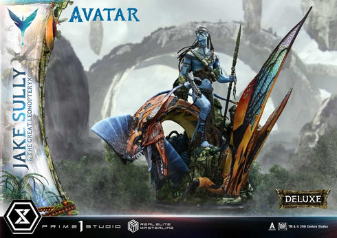 Avatar Real Elite Master Line Jake Sully & Great Leonopterix Avatar Legacy Collection Deluxe Edition