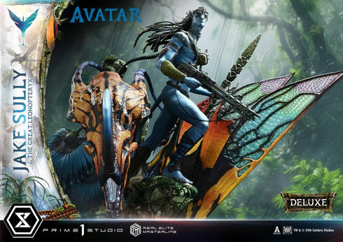 Avatar Real Elite Master Line Jake Sully & Great Leonopterix Avatar Legacy Collection Deluxe Edition