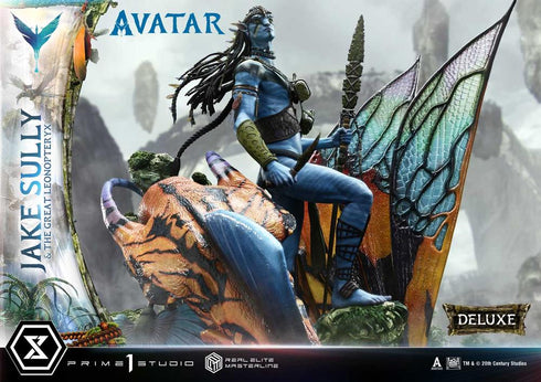 Avatar Real Elite Master Line Jake Sully & Great Leonopterix Avatar Legacy Collection Deluxe Edition