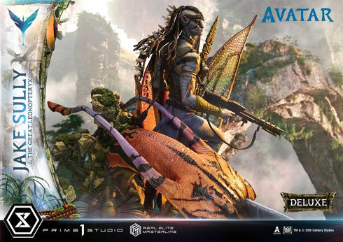 Avatar Real Elite Master Line Jake Sully & Great Leonopterix Avatar Legacy Collection Deluxe Edition