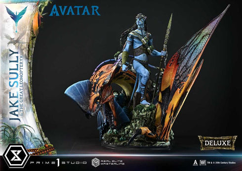 Avatar Real Elite Master Line Jake Sully & Great Leonopterix Avatar Legacy Collection Deluxe Edition