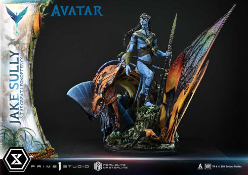 Avatar Real Elite Master Line Jake Sully & Great Leonopterix Avatar Legacy Collection Deluxe Edition