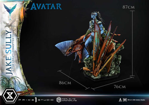 Avatar Real Elite Master Line Jake Sully & Great Leonopterix Avatar Legacy Collection Deluxe Edition